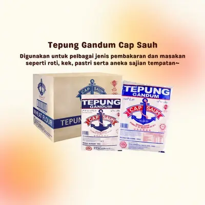Tepung Gandum Cap Kunci 1kotakctn